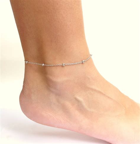 12 inch ankle bracelet